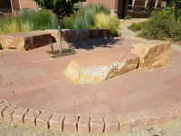 Mixed material Hardscaping