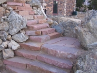 Natural slab steps
