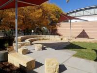 Prairie-Gold Outdoor Classroom Benches