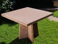 Square Red Sandstone PatioTable