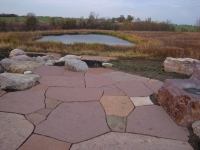 Flagstone Slab Patio