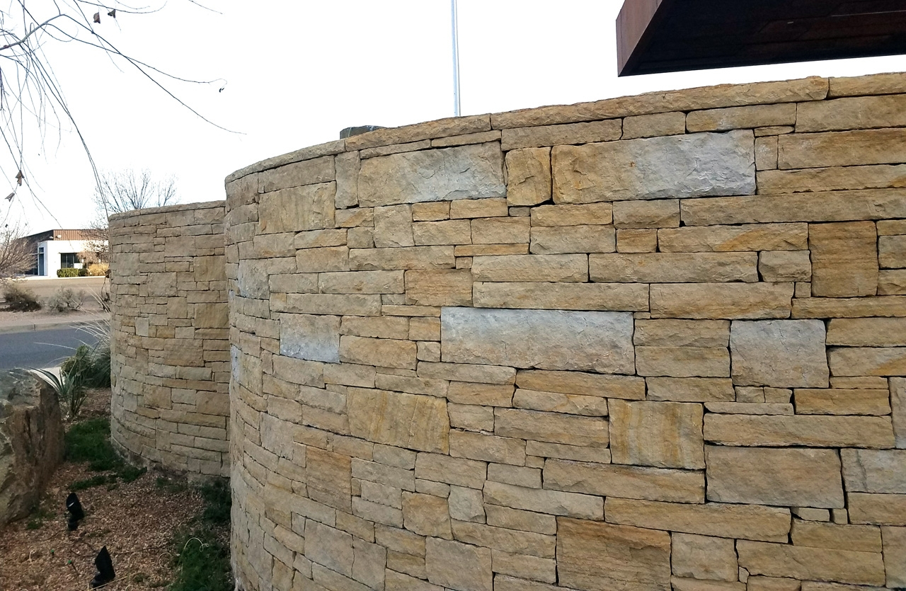 Dry Stack Wall