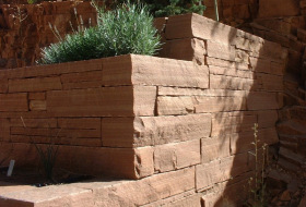 Beautiful Dry Stack Planter
