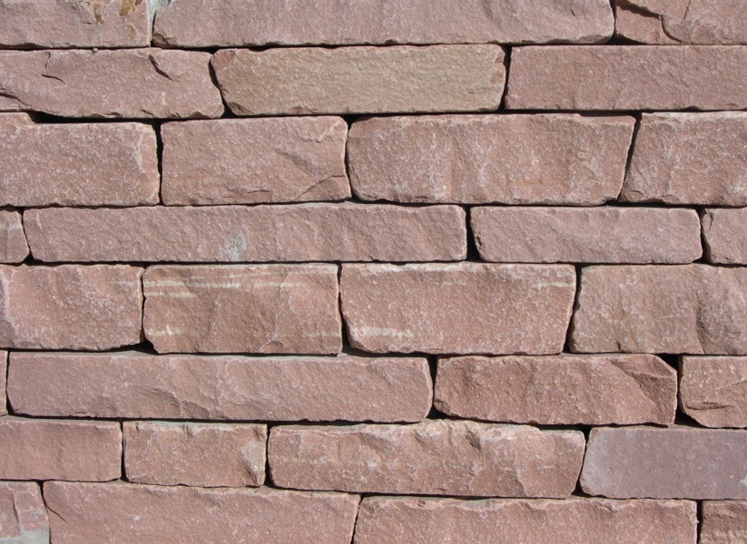 Tumbled Coursed Dry Stack Veneer or Wall Stone